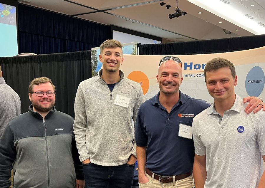 Horizon team at a career fair