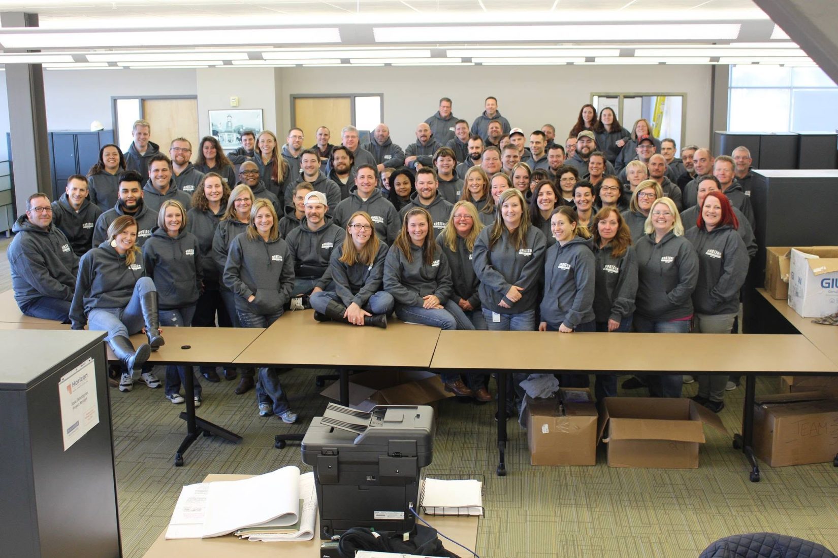 Horizon Retail Construction team photo